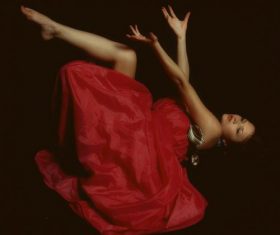 Dancing woman Stock Photo 03