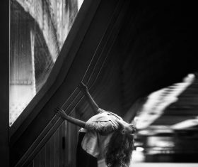 Dancing woman Stock Photo 07