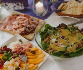 Delicious appetizer Stock Photo