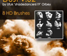 Dust HD Design Photoshop Brushes