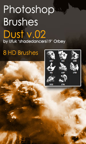 Dust HD Design Photoshop Brushes