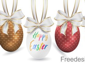 Easter Eggs Master vector