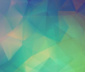 Geometric polygon colored backgrounds vectors 03