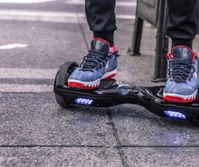 Hover Board Stock Photo