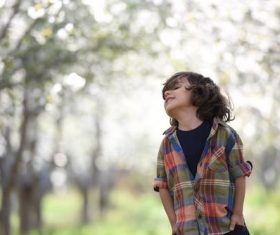 Lively little boy Stock Photo 03