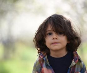 Lively little boy Stock Photo 04