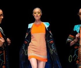 Model catwalk show Stock Photo 02