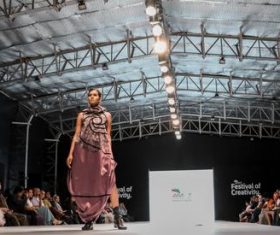 Model catwalk show Stock Photo 03