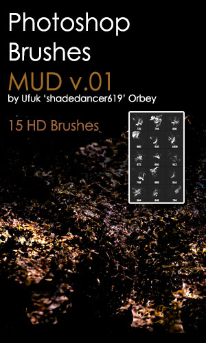 Mud HD Photoshop Brushes