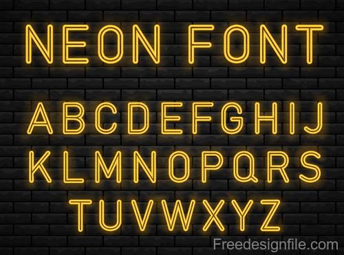 Nemo alphabet font vector