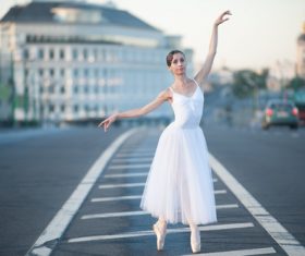 Outdoor Ballet Stock Photo 01