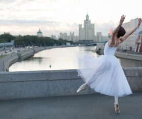 Outdoor Ballet Stock Photo 03