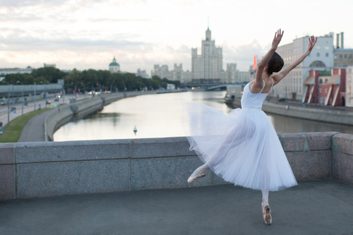 Outdoor Ballet Stock Photo 03