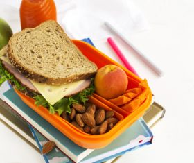 School lunch box Stock Photo 04