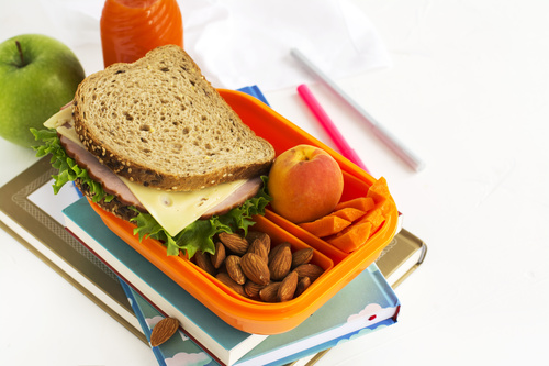 School lunch box Stock Photo 04
