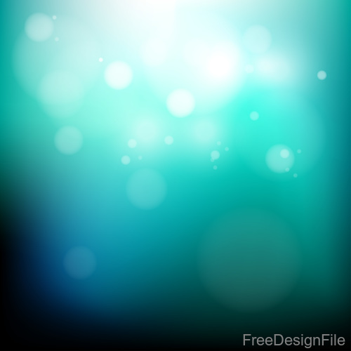 Sunlight with Bokeh colorful background vector