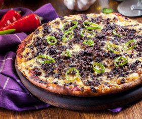 Vegetables pizza Stock Photo