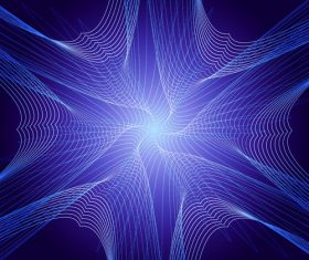 Web lines abstract background vector 02