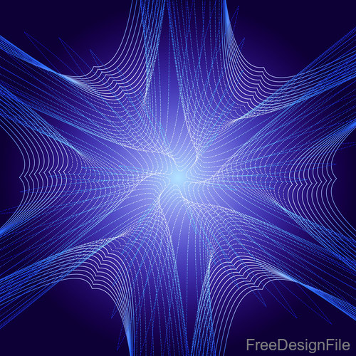 Web lines abstract background vector 02