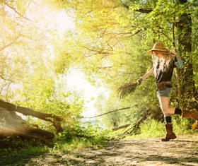 Women boho style Stock Photo 04
