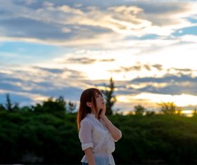 Japanese women Yui Hatano Stock Photo 03
