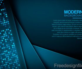 Abstract layered geometrical background design vector 01