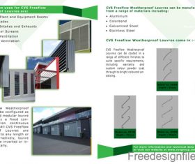 Bi-Fold corporate brochure PSD template