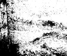 Black ink textured grunge background vector 10