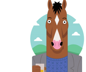 BoJack Horseman Vector