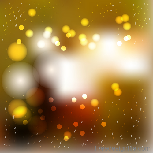 Bokeh bright effect background vector 01