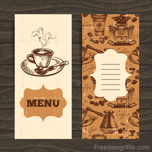 Coffee banners template design vectors 03
