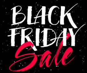 Doodling Black Friday background design vector