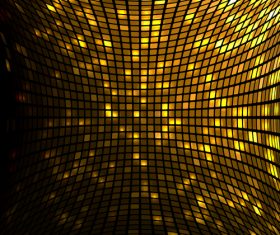 Gold shining mosaic background vector design 04