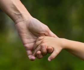 Holding hands Stock Photo 04