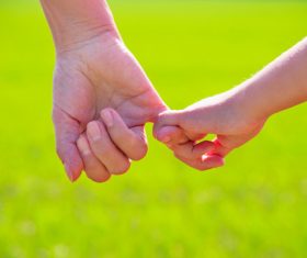 Holding hands Stock Photo 06