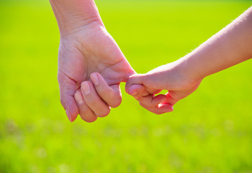 Holding hands Stock Photo 06