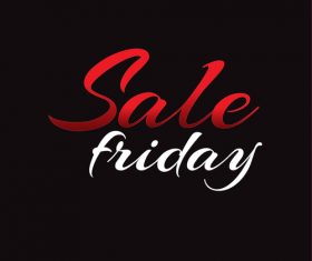 Sale friday background vector