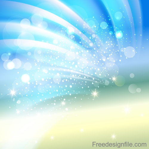 Sunlight with sea summer background vectors 03