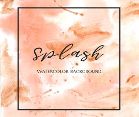 Watercolor textured background vector design 04