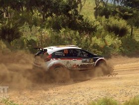 rally cars Stock Photo