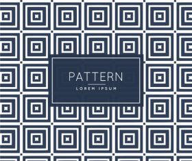 Black squares creative pattern background vector