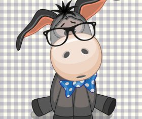 Cartoon Donkey vector
