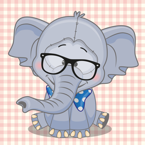 Cartoon Elephant vector