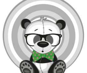Cartoon Panda vector