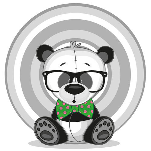 Cartoon Panda vector