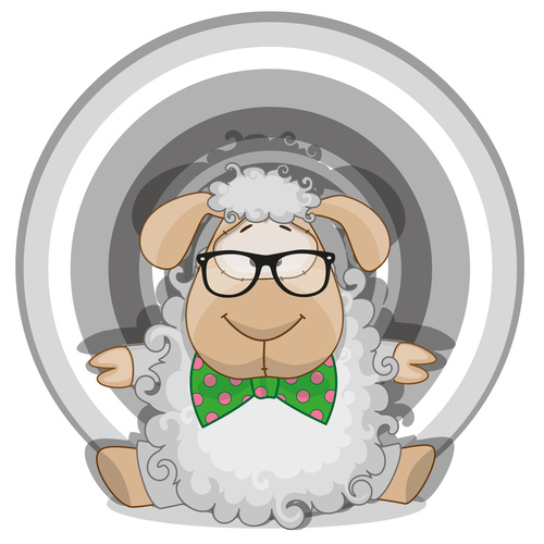 Cartoon Sheep vector free download