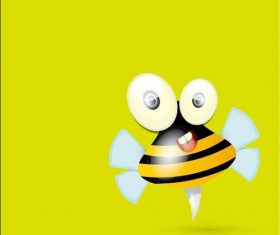 Cartoon bee vectors