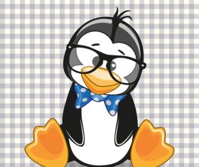 Cartoon penguin vector