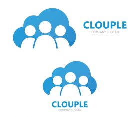 Clouple logo vector