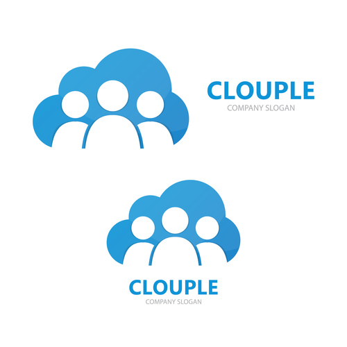 Clouple logo vector